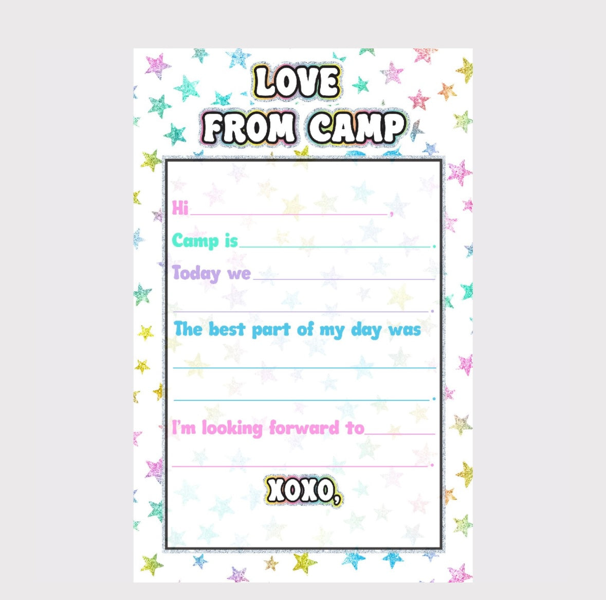 Camp Notepad