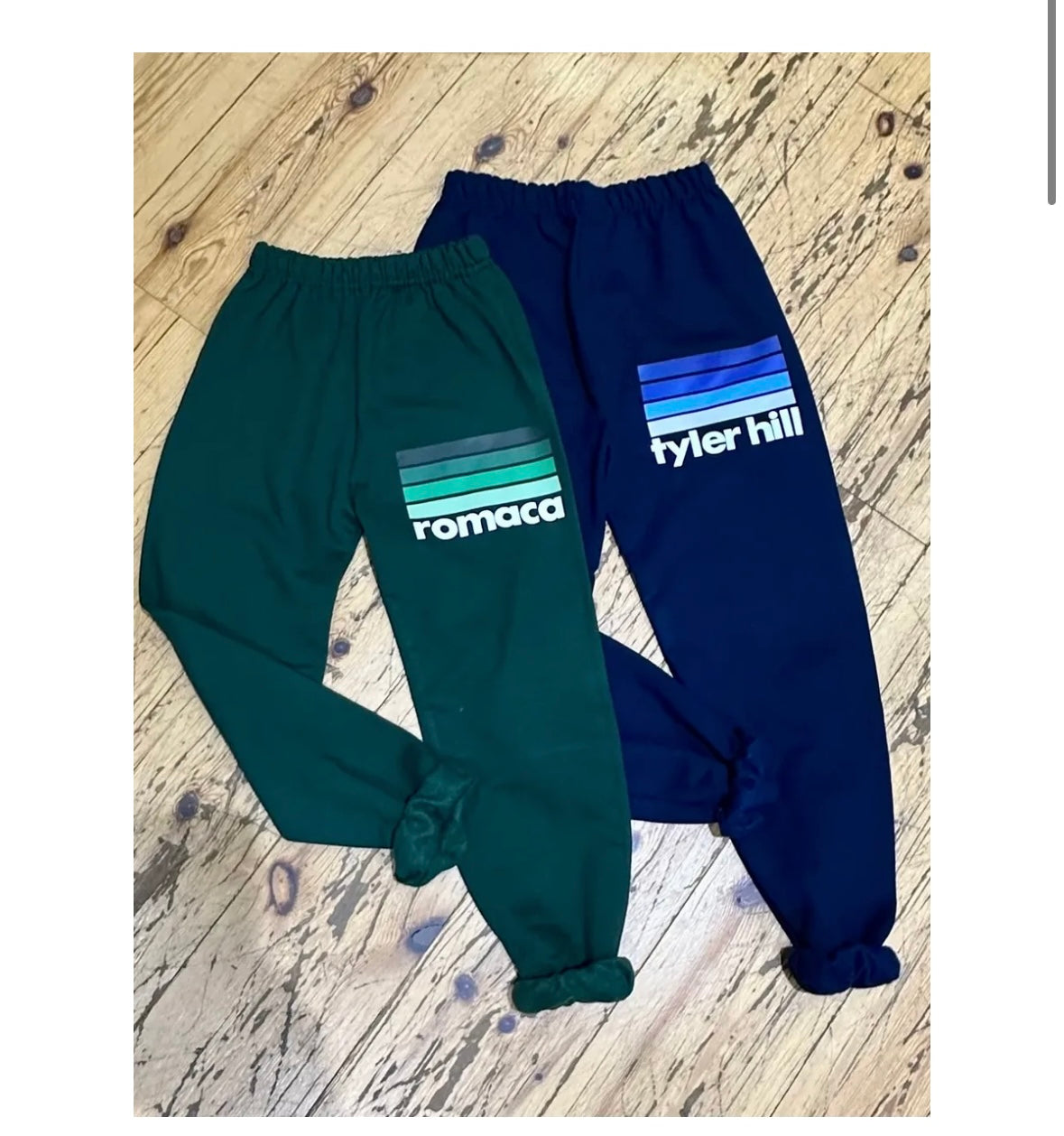 Camp Striped Traditional Sweatpants