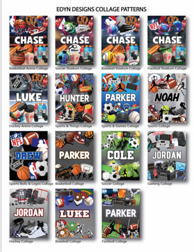 Collage Blanket 50 x 60