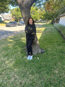 Gold Bow Sweatshirt