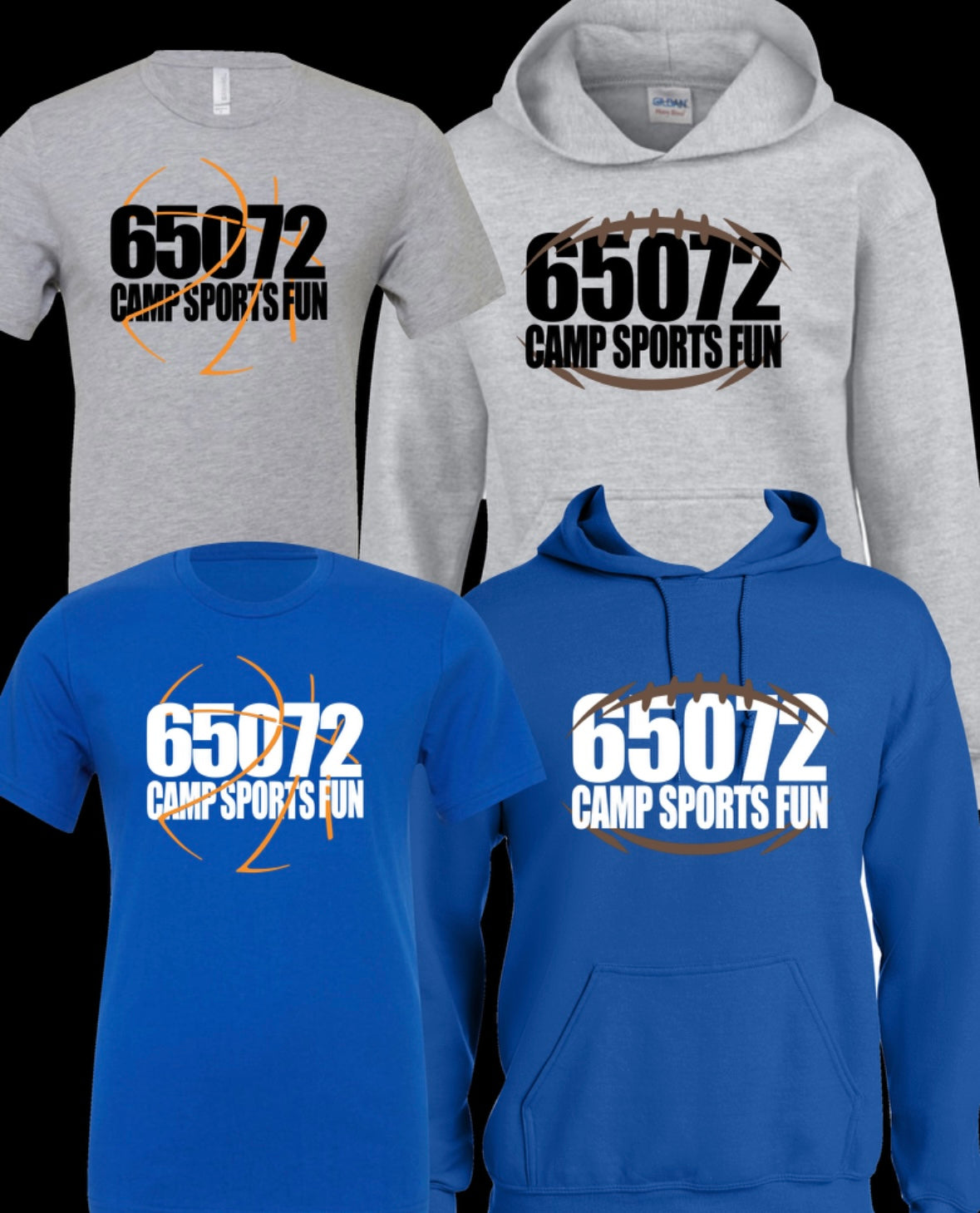 Camp Zip Code Sport T-shirt