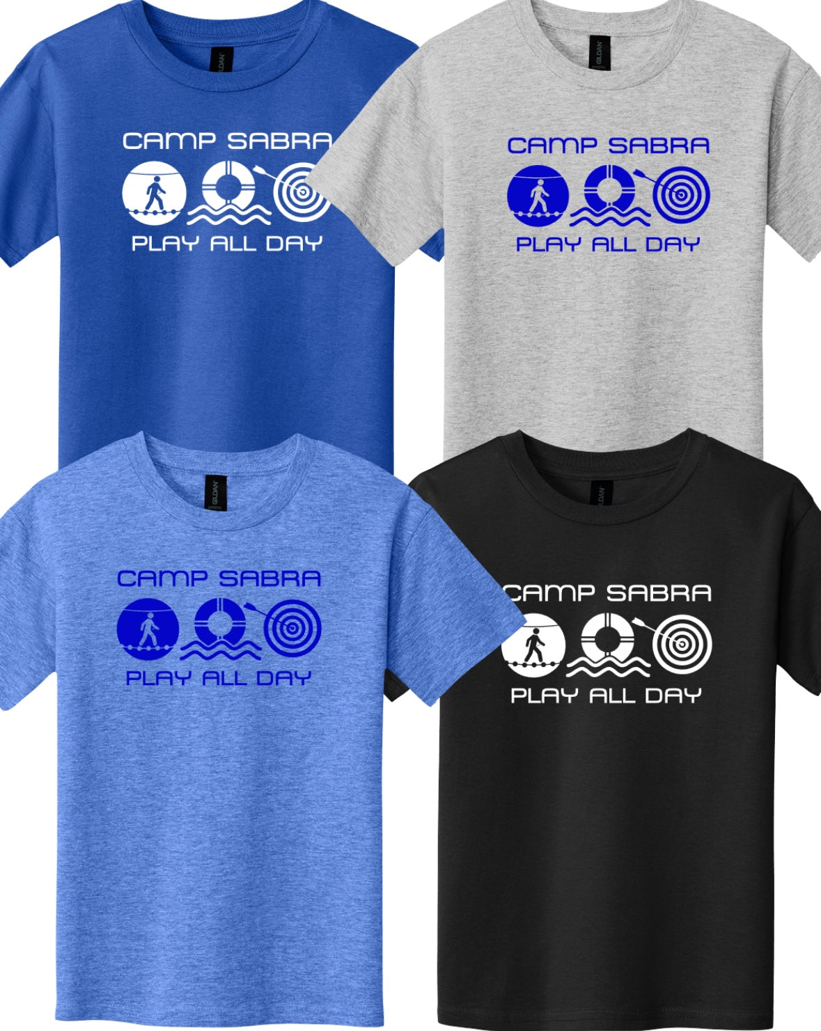 Camp Play All Day T-shirt