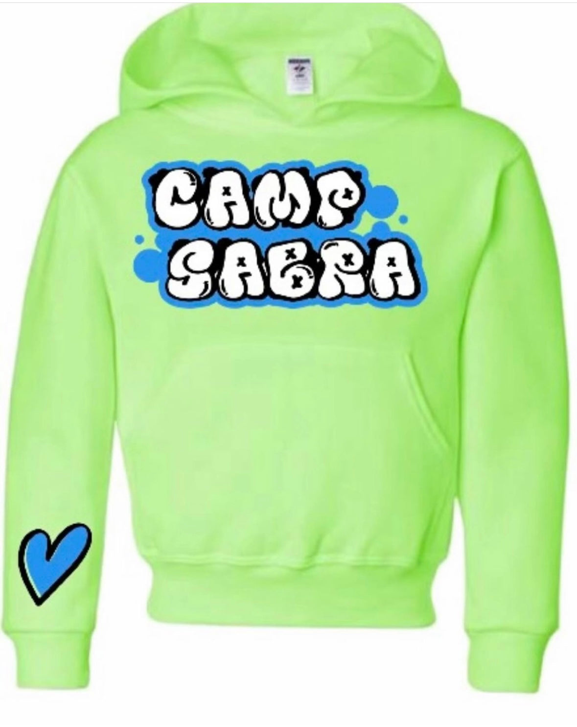 Camp Grafitti Heart Sweatshirt
