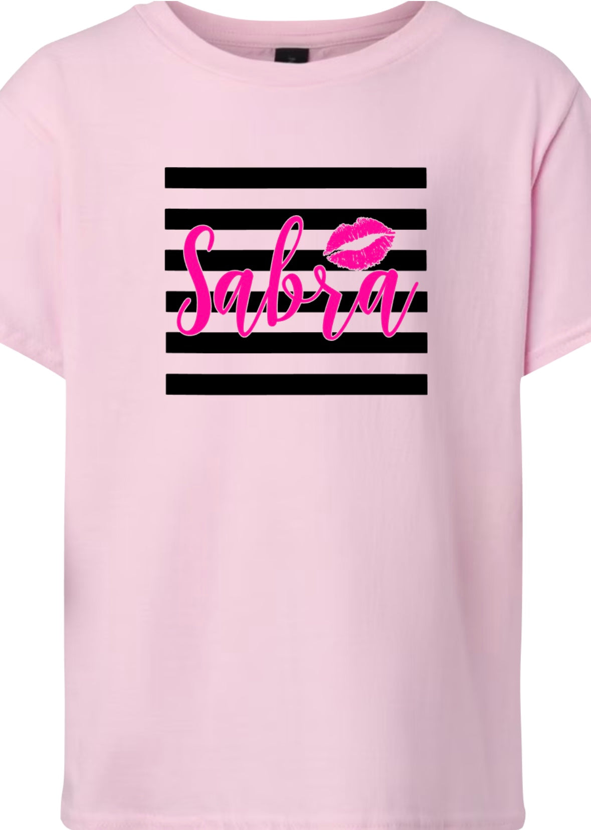 Hot pink kiss T Shirt