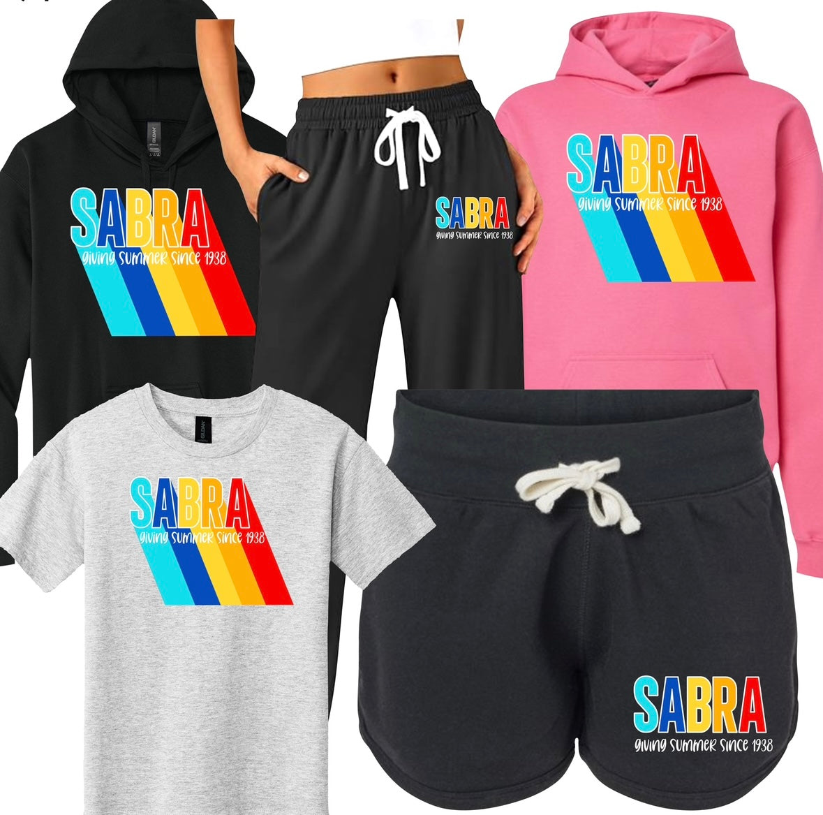 Camp Rainbow Diagonal T-shirt