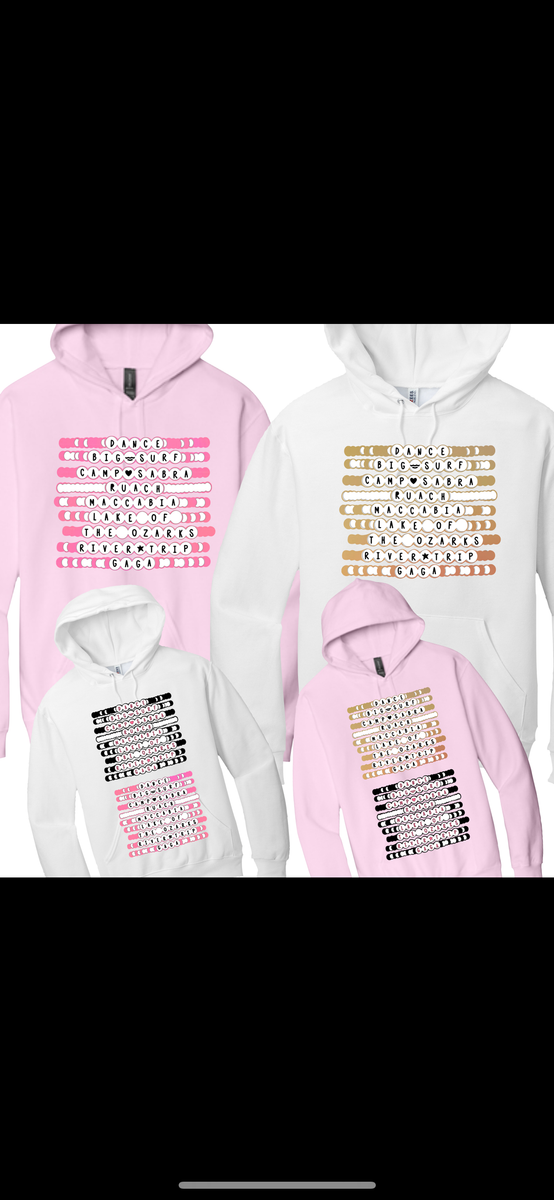 Sabra Fun Bracelet Stack Sweatshirt – buycampswag