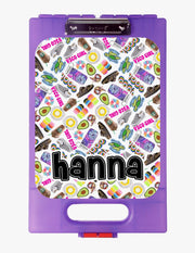 Clip Casepink Blue Purple Black