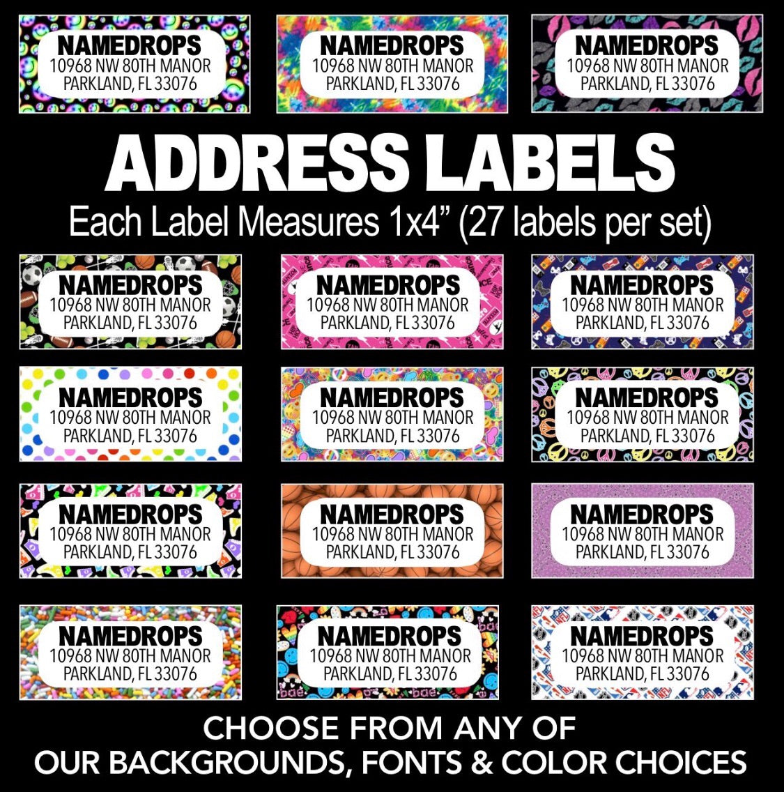 Return Address Labels